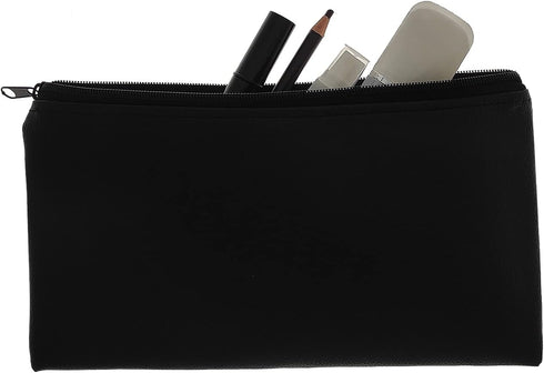 XINGXINRONG Bag,5 Pack Wallet,Cosmetics,11x6 inch Bank Leatherette Security Deposit Bags Utility Zipper Bags for Tools
