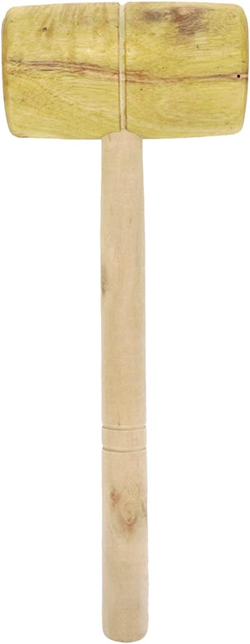Wood Hammer, Cross-stitch Mold, Wood Mallet, Barrel Shaped Mallet, Woodworking Hand Tool