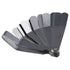 Offset Feeler Gauge Stainless Steel Measuring Tool Silver Measuring Gap Width/Thickness Durable Curved Feeler Gauge Woodworking Measurement