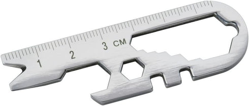SWISS+TECH ST67129 14-in-1 Micro Wrench Multi-Tool, Stainless Steel Construction, For Keychain, Auto, Camping, Hardware (Single Pack) by Swiss+Tech
