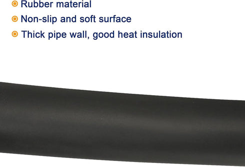 MECCANIXITY Pipe Insulation Foam Tube, 23mm ID 33mm OD, 6.6ft Heat Preservation for Handle Grip