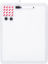 Dry Erase Board, 14 x 11 inches Magnetic Whiteboard with Black Marker and 2 Magnets