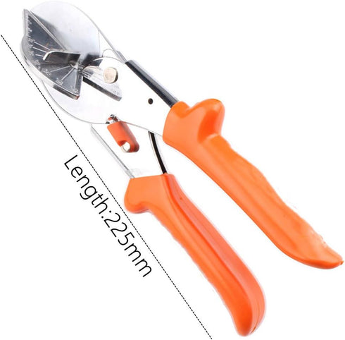 Multi Angle Mitre Cutter for PVC PE Plastic Pipe, 45-180 Degree Scissor Cut, Housework Plumbing Tool