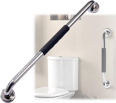 NGEWFGH Bathroom Handrails, Shower Safety Grab Bars Wall Mounted Stainless Steel Non-Slip Handle
