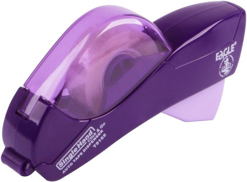 Eagle Automatic Tape Dispenser, Single Handheld Design, Includes 1 Roll of 0.5 Inch and 1 Roll of 0.75 Inch Tapes