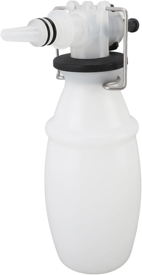 500ml Milk Sampling Bottle Sturdy PP Multifunctional Milk Sampler for Dairy Farms, Farm Sampling Valve Bottle