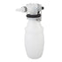 500ml Milk Sampling Bottle PP Easy Cleaning Milk Sampling Valve Bottle with Stainless Steel Clip