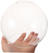 150mm 1-5/8-inch E27 BESTOYARD Glass Globe Lamp Shade Replacement with Clear Round Light Sphere Ball Lamp Shade