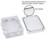 Zulkit Junction Box, ABS Plastic Dustproof Waterproof IP65 Universal Electrical Boxes, 5.9 x 4.3 x 2.8 inch