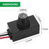 4 Pack Outdoor Photo Control Sensor, Dusk to Dawn Auto On/Off Hard-Wired Lamp Post Photoelectric Switch Sensor