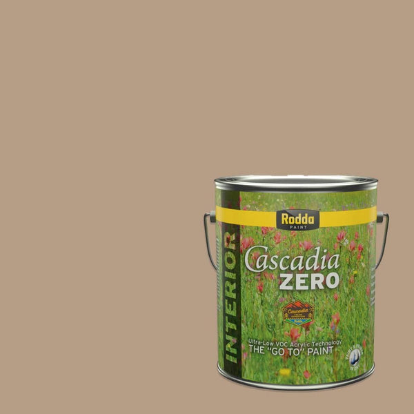Rodda Paint CASCADIA ZERO Interior Flat Paint & Primer in One, 1-Gallon,