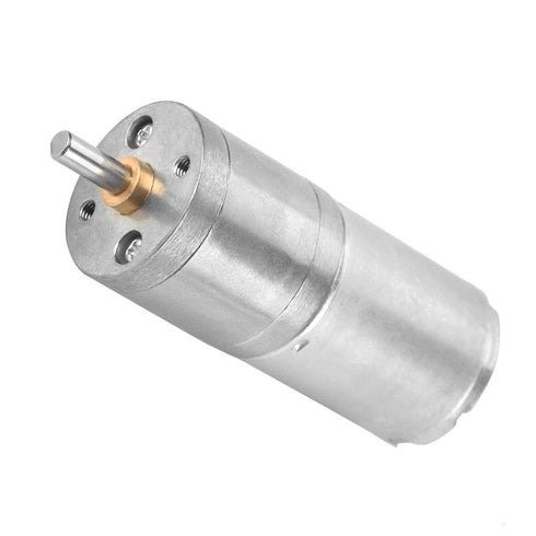 25GA-370 DC 12V Micro Motor, Speed Reduction Geared Motor for Electronic Lock, Outer Diameter 25 mm/1.0in, 200RPM