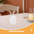 200pcs 250 ML Disposable Dessert Cups: Clear Plastic Cups with No Holes Dome Lids for Snacks Yogurt Pudding Cupcake