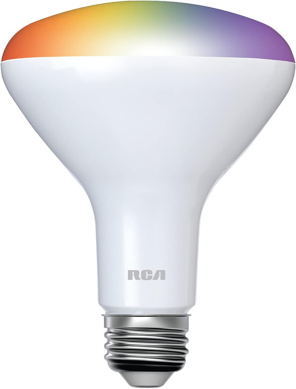 RCA WiFi LED Smart Light Bulb, 1-PK | Indoor Flood Light, 9W