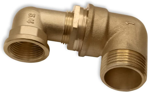 Brass Bushing 3/4" Female x 1" Male Threaded Reducer Bushing Pipe Fittings