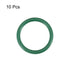 uxcell Fluorine Rubber O-Rings - 20mm OD 16mm ID 2mm Width FKM Seal Gasket for Machinery Plumbing, Pack of 10