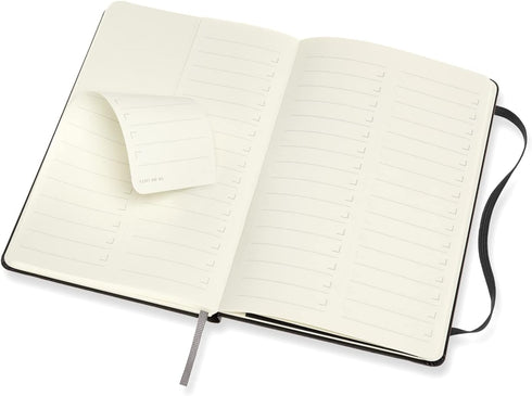 Moleskine Professional Notebook, Large, Black, Hard Cover, 5 x 8.25 for Professional Use