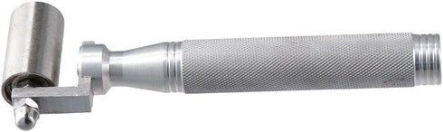 1.5" Stainless Steel Home Wallpaper Roofing Tools Seam Roller Wall Paper Construction Tool Seam Flat Roller Paint Tool