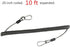 Fishing Rod Lanyard for Trolling, 10ft-150LB Saltwater Rod Reel Safety Tether, Retractable Fishing Tool