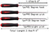 Long Hook Set, Oil Seal Hook and Screwdriver for Assembly and Removal of Small Parts, Automotive and Electronics Repair