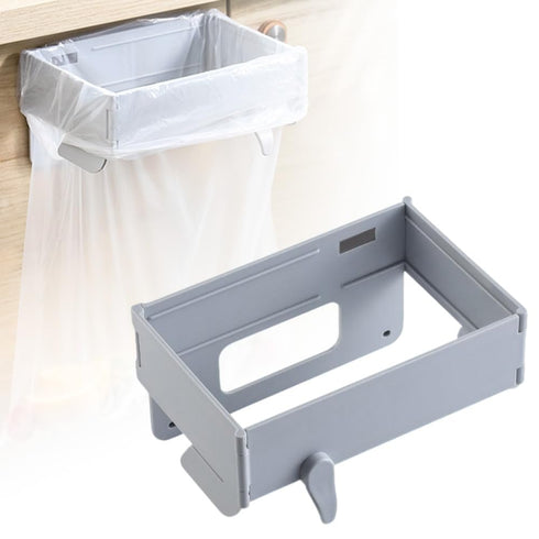 Foldable Trash Bag Holder, Magnetic Portable Trash Bag Holder Easy to Open