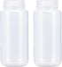 16.9 oz Wide Mouth Lab Reagent Bottle, Sealed Leak-proof Clear PP Container, Pill Bottle, Water Sample Bottle (2 Pcs)