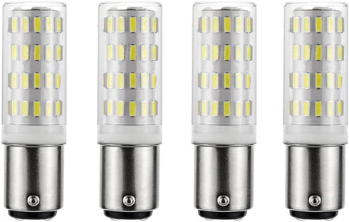 B15 B15D 12V-24V Light Bulb, 5W Cool White 6000K, Pack of 2