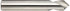 YG-1 0241L High Speed Steel NC Spotting Drill Bit, Uncoated, 3/8" Diameter x 3-1/2" Length, Pack of 1