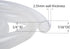 1/4" ID x 7/16" OD - 25 Ft High Pressure Braided Clear PVC Vinyl Tubing Flexible Vinyl Tube, Heavy Duty Reinforced Vinyl Hose Tubing, BPA Free and Non Toxic