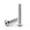1/4-20 x 1-1/2" Button Head Socket Cap Bolts Screws, 304 Stainless Steel 18-8, Allen Hex Drive, Bright Finish, Pack of