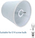 MUNEFE Household Cloth Art Chandelier Lampshade, Floor Lamp Shade, Light Cover for Table Lamps