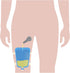 5 5 750ml 5.9 inch 15 cm 30 mm 1.2 Inches) Complete Kit Urinary Days Condom Catheters External Self-Sea + Leg Bag +