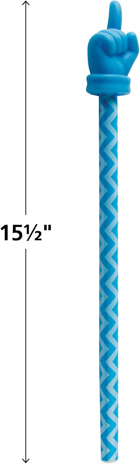 Teacher Created Resources Aqua Chevron Hand Pointer - 15-1/2" (20676)