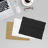 LUXPaper A7 Invitation Envelopes, Black Linen, 5 1/4" x 7 1/4", 80lb Text, 250 Qty, Peel & Press