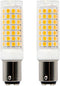 WingYauLung BA15D Led Bulbs 8W Dimmable 110V,Ba15d Double Contact Bayonet Base,Soft Warm White