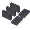 Zulkit 5Pcs Project Boxes, ABS Plastic Electrical Project Case Power Junction Box, Black 3.62 x 2.28 x 0.91 inch