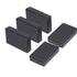Zulkit 5Pcs Project Boxes, ABS Plastic Electrical Project Case Power Junction Box, Black 3.62 x 2.28 x 0.91 inch
