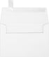 LUX Paper A4 Invitation Envelopes - 4 1/4" x 6 1/4", 60lb. White, 250 Pack