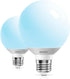 KOHEOPT G25 LED Globe Light Bulbs,120V 5W(60W Equivalent), 5000K CRI85+ Daylight Bathroom,E26 Base,Eye-Friendly