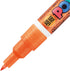 Uni Posca Glitter Marker Set - Pc-1ml 7C, Extra Fine Point, 7 Colors