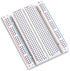 ELEGOO 3PCS 400 Tie Points Breadboard, 4 Power Rails for Jumper Wire