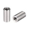 uxcell M6 Round Connector Nuts - 304 Stainless Steel Coupling Nut, 20mm Length, Pack of 5