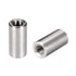 uxcell M6 Round Connector Nuts - 304 Stainless Steel Coupling Nut, 20mm Length, Pack of 5