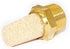Joywayus Air Pneumatic Muffler - Long Exhaust Muffler 3/8" NPT Male Brass Flow Control Silencer (Pack of 2)