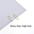 HAHIYO 300 Pack Paper Clips, Sturdy 1.1 inches Length, Heavy Duty Rust Proof Reusable Metal, Bright Rose Gold