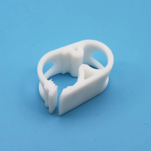 50PC 3-6mm Heat Resistant Hose Clamps, Plastic Small Tubing Clips for Flow Control Shut Off Pinch Valve for Laboratory
