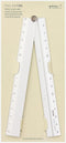 Midori 30cm Silver Multi Aluminium Ruler (42253006)