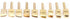 HEEPDD 9Pcs Leather Soldering Tips, Electric Soldering Iron Head Set, Brass Tips from 1mm to 9mm