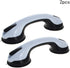 2Pcs 280x90x70mm(DxTxH) MroMax Grab Bar Suction Shower Handle Bathroom Balance Bar Safety Hand Rail Support for Hotel