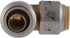 SharkBite Max 1/2 Inch x 1/2 Inch Push to Connect Brass Plumbing Fitting, 90 Degree Elbow for PEX Pipe, Copper, CPVC